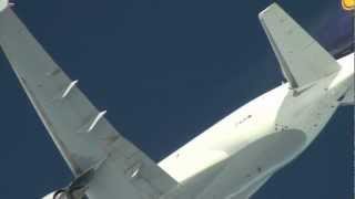 Overtaking a Lufthansa Cargo MD11