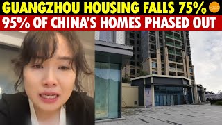 Guangzhou’s Housing Prices Dropped From ￥40K/㎡ to ￥10K/㎡, 95% of Homes in China Are Being Eliminated