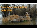 Pedal Kayak Hunting Blind