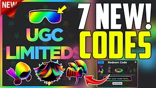 *NEW* ALL WORKING CODES FOR UGC LIMITED IN 2025! ROBLOX UGC LIMITED CODES