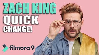 Zach King Quick Change Clothes Trick! - Filmora9