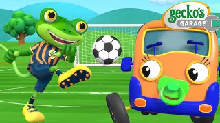 Boxing Day Soccer Showdown ⚽ | Gecko's Garage | Trucks For Children | Cartoons For Kids