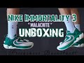 Nike Immortality 3 ( Malachite ) UNBOXING.