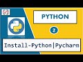 Python Tutorial 2 |  Download & Install Python and Pycharm | Python Programming by Perfology