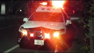 【緊急走行】いきなり始まるパトカーによる検挙劇!!個人タクシーが警察に捕まり停止命令を食らう瞬間!!Japanese Patrol car