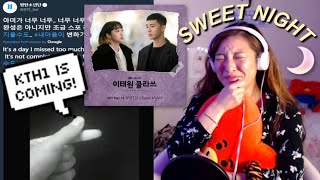 BTS V - SWEET NIGHT 🌙💜 KIM TAEHYUNG MIXTAPE SPOILER REACTION #KTH1ISCOMING 😭☂️ *thank you tete~*