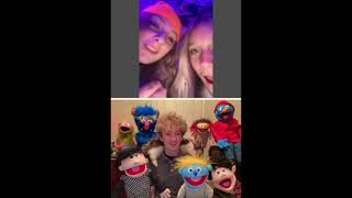 Puppet Party Surprises People on Omegle 4 #shorts