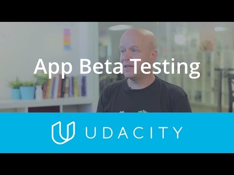 App beta testing Pre-launch app marketing Udacity