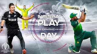 Nissan Play of the Day | Afghanistan vs Pakistan & Australia vs New Zealand | ICC Cricket World Cup