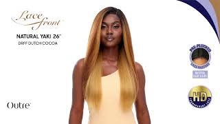 Outre Lacefront Wig Natural Yaki 26\