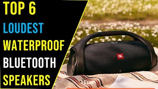 ✅Top 6: Best Loudest Waterproof Bluetooth Speakers in 2023 || The Best Waterproof Speakers - Reviews