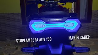 pasang stoplamp jpa untuk adv || makin cakep  ||