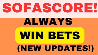 How to use sofa score app to always win your bet using this trick(NEW UPDATE)