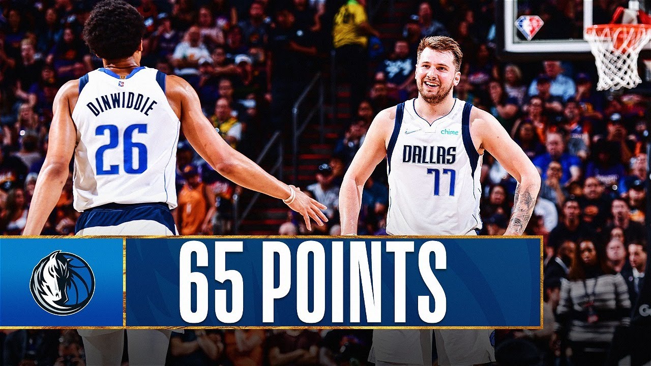 Luka Doncic (35 PTS) & Spencer Dinwiddie (30 PTS) HISTORIC Game 7 Performance 🔥