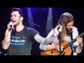 Adam Levine (Maroon5) makes a promise to the Dutch audience in the Ziggo-Dome 2014