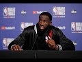 Draymond Green - Full Press Conference | Game 1 | Warriors vs Raptors