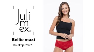 Figi damskie - Bellie Maxi - Julimex - Bielizna damska