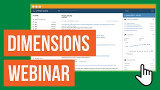Webinar: Dimensions, now available via Research4Life