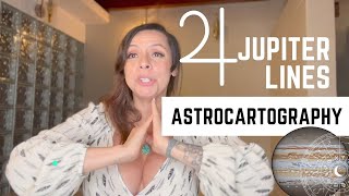 Jupiter Lines Astrocartography