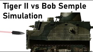 KING TIGER vs BOB SEMPLE TANK | April Fools Armour Piercing Simulation Special