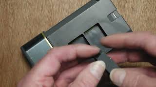 Psion Organiser RAM Pack Battery Holder Modification Part 1