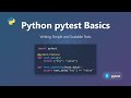 Python pytest Tutorial: Beginner's Guide to Writing Simple & Scalable Tests