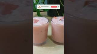 Quick \u0026 Easy Homemade Watermelon Shake Recipe: Perfect Summer Refreshment!#watermelonjuice #kitchen