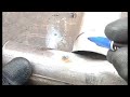 simple trick to join two 2 circular pipes metal fabrication