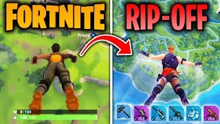 Top 5 Games That COPIED FORTNITE BATTLE ROYALE! (Fortcraft & More!)