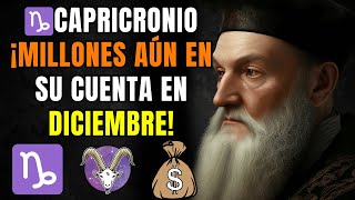 NOSTRADAMUS ADVIRTIÓ CAPRICORNIO♑🐐 GANARÁS MILLONES EN 2025