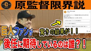 【巨人】原監督はもう限界？解任を望む声が多数・・・。ローテ再編し逆襲へ！　読売ジャイアンツ