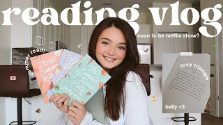READING VLOG 🐚💕 reading the summer i turned pretty trilogy for the first time + review! *spoilers*