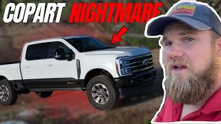 My Worst Copart Buy Ever: 2024 F350 King Ranch