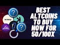 TOP 5 ALTCOINS TO BUY IN OCTOBER FOR 10/100X