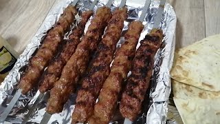 How to make Kebab Laham  طريقة إعداد كباب اللحم العربي  Arabic Food/Simple Recipe/best kebab