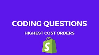 Data Science Interview Question - Highest Cost Orders (Python Pandas)
