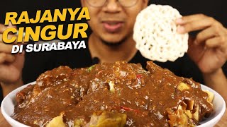 MUKBANG RUJAK CINGUR TVRI WARUNG CAK NO MAKANAN KHAS SURABAYA