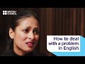 How to deal with a problem in English