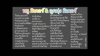 รวมเพลง หนู มิเตอร์