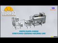 Pasta Filata Cheese Stretching / Cooking / Molding Line - Turkoz Machinery - 3D Animation