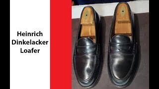 ASMR Shoe Shine Heinrich Dinkelacker Loafer (Shell Cordovan)