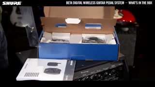 Shure Beta Digital Wireless Guitar System: Unboxing [EN version]