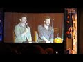 TVD/The Originals con Chicago 2018. Panel with Daniel Gillies and Joseph Morgan