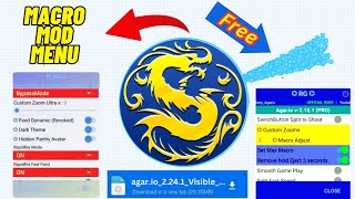 Agario New Macro Destroying Teams with Zoom and Xelahot Full Control Android & iOS