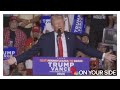 Former President Trump holds rally in Harrisburg, Pennsylvania