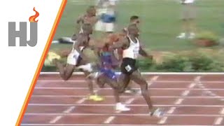 1996 Atlanta - Donovan Bailey : Or et record du monde sur 100m