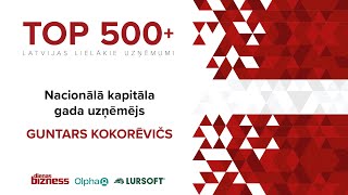 TOP 500 Nacionālā kapitāla gada uzņēmējs - Guntars Kokorēvičs