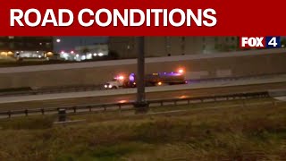 Texas winter storm: Road conditions in Tarrant County as of 6:15 a.m.