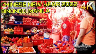 [4K] PAGDIRIWANG NG CHINESE NEW YEAR SA BINONDO DINAGSA! (JANUARY 31, 2022)