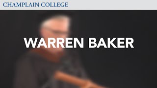 Convocation 2016: Warren Baker | Champlain College